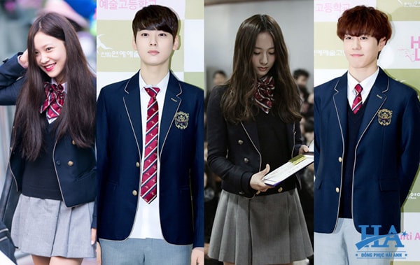 Mẫu đồng phục học sinh Hàn Quốc đẹp và chất lượng nhất.