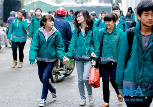 Áo đồng phục mùa đông Teen Nguyễn Tất Thành