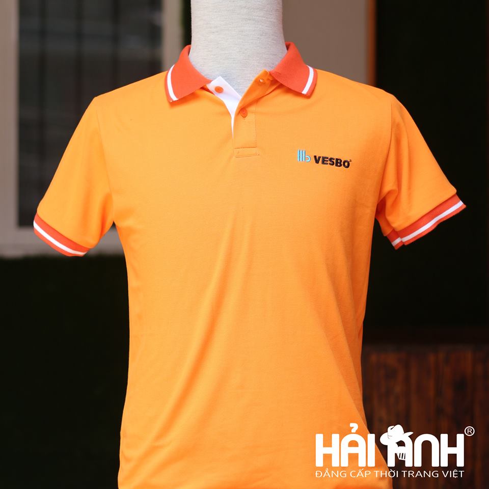Màu sắc làm áo đồng phục lớp với gam màu cam