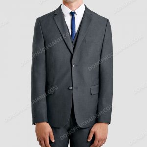 Mẫu thiết kế đồng phục áo vest nam công sở năng động.