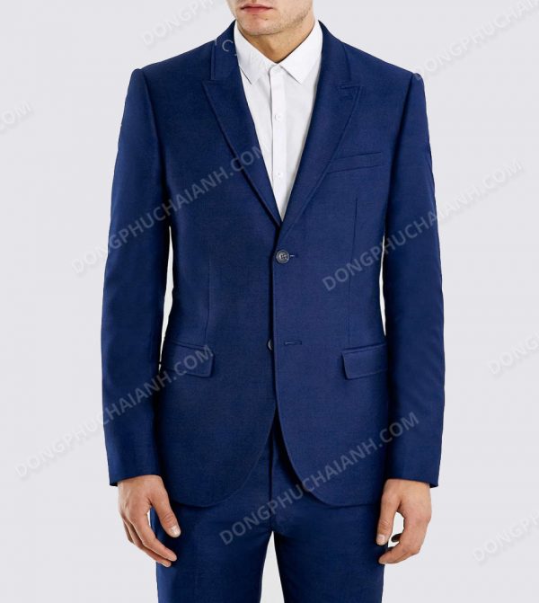 Mẫu thiết kế đồng phục áo vest nam công sở phù hợp với phong cách trẻ trung.