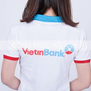 Logo mặt sau đồng phục ngân hàng viettin bank