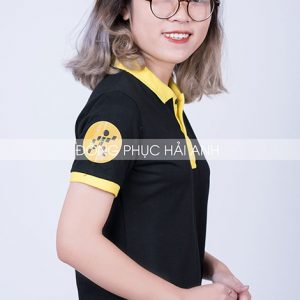 logo tay áo đồng phục nhân viên của hàng thế giới di động