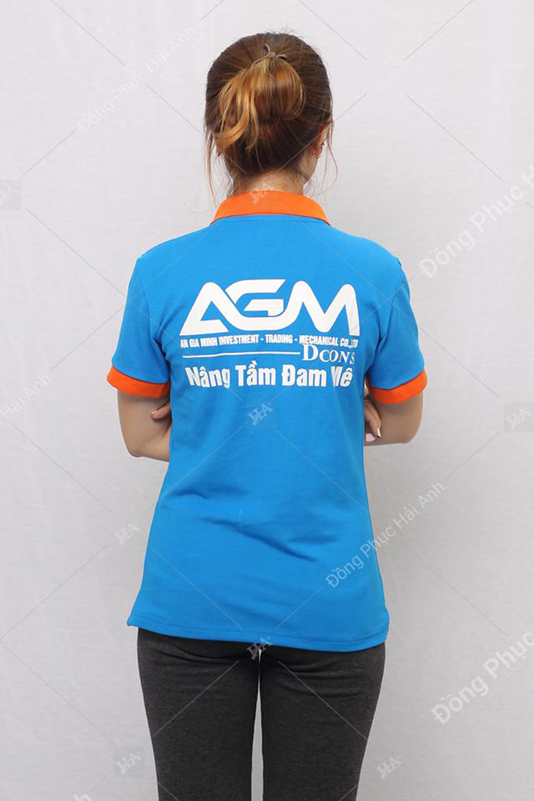Áo thun đồng phục công ty AGM