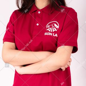 Áo phông đồng phục công ty AIA Sơn La 01
