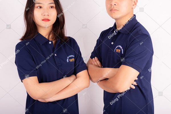 Áo thun đồng phục công ty màu tím