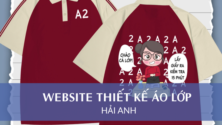 website thietkeaolop Hải Anh