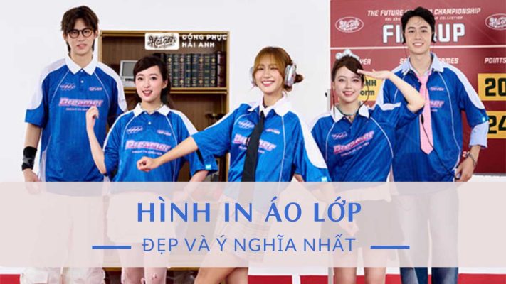 Hình in áo lớp