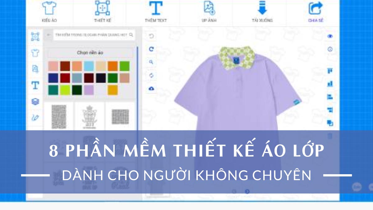 Phần Mềm Thiết Kế Áo Lớp