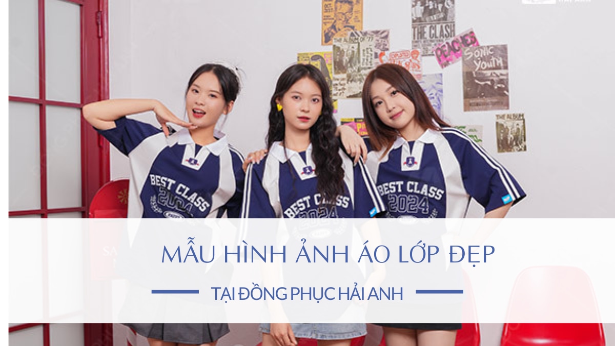 Hình ảnh áo lớp đẹp