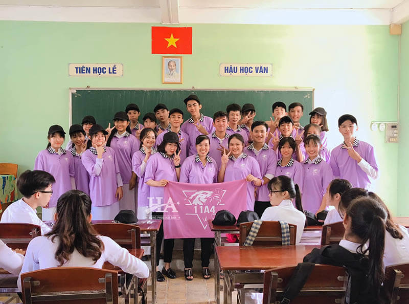 Hải Anh - Xưởng may áo đồng phục học sinh cấp 2 đẹp, giá rẻ tại Hà Nội