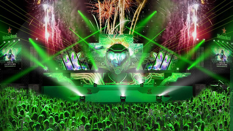 Heineken Countdown 2021 - Bữa tiệc âm nhạc hoành tráng