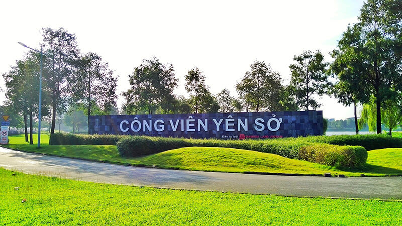 Công viên Yên Sở - Công viên cây xanh lớn nhất ở Hà Nội