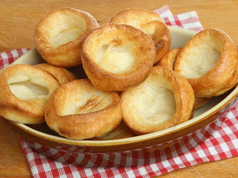 Bánh Pudding Yorkshire - Món bánh truyền thống của miền Yorkshire nước Anh