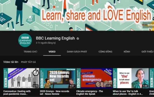 Với nhiều topic đa dạng, BBC Learning English giúp bạn có thêm nhiều kiến thức hữu ích bên cạnh việc học tiếng anh