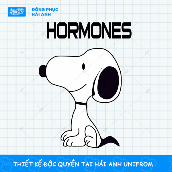 Mẫu Hình In Đáng Yêu Chú Chó Hoạt Hình Hormones hot nhất 2021