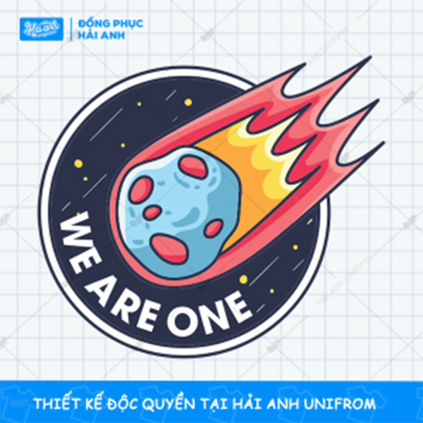 Logo vũ trụ cùng slogan " We are one" ý nghĩa