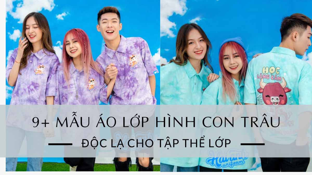 Áo lớp hình con trâu