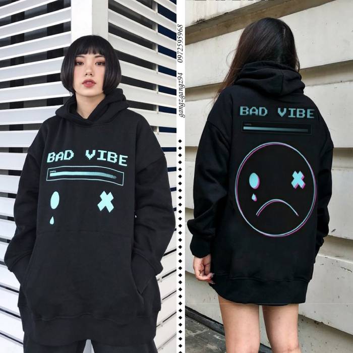 Mẫu áo Hoodie từ thương hiệu Bad Habits đã tạo nên HOT Trend