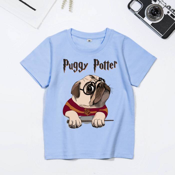 Áo lớp in hình chú chó Puggy Potter