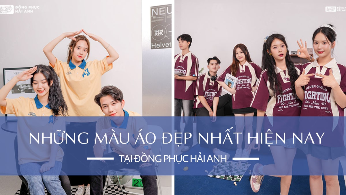 Áo lớp nên chọn màu gì