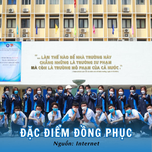 Nét đặc trưng trong đồng phục Đại học Sư Phạm