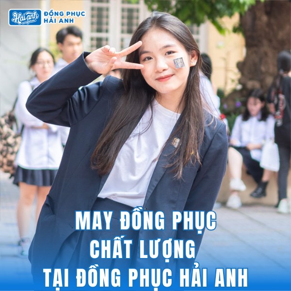 May đồng phục chất lượng cao tại Hải Anh