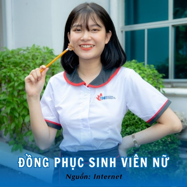 Đồng phục sinh viên nữ IUH duyên dáng, tinh tế
