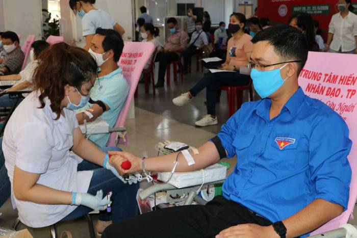 Các hoạt động hiến máu ý nghĩa của Đoàn viên
