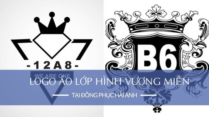 Logo áo lớp hình vương miện