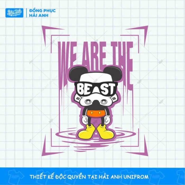 Slogan "We are the Beast" cực ngầu