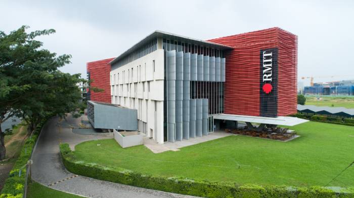 RMIT là một trong những ngôi trường có cơ sở vật chất hàng đầu Việt Nam
