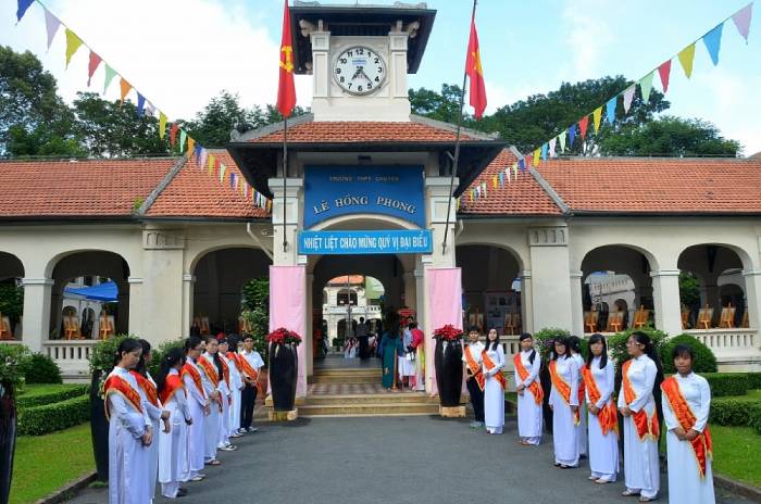 Trường Lê Hồng Phong, ngôi trường top đầu tại tpHCM