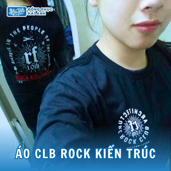 Áo CLB Rock Kiến trúc đầy mạnh mẽ