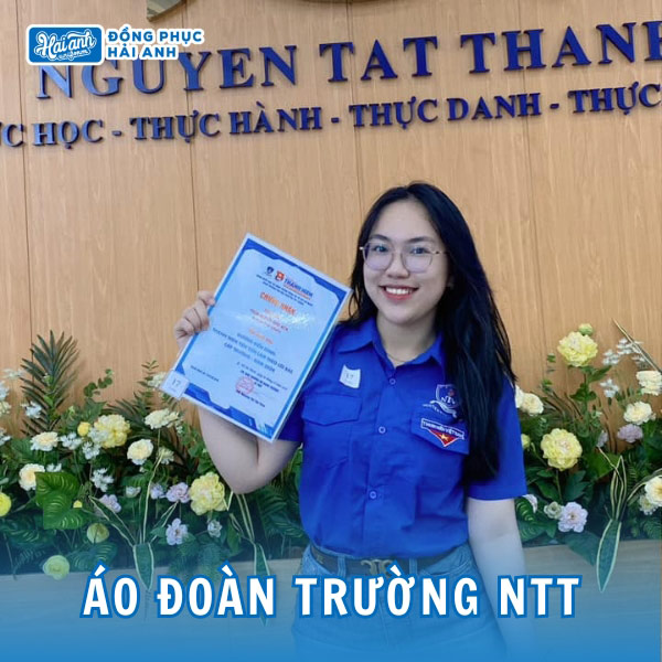 Đồng phục đoàn thanh niên trường ĐH Nguyễn Tất Thành 