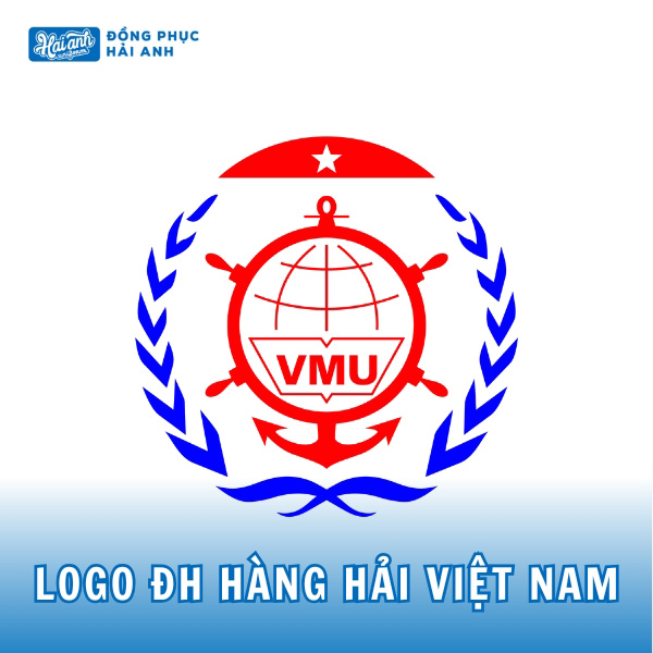 Mẫu logo ĐH Hàng hải ý nghĩa 