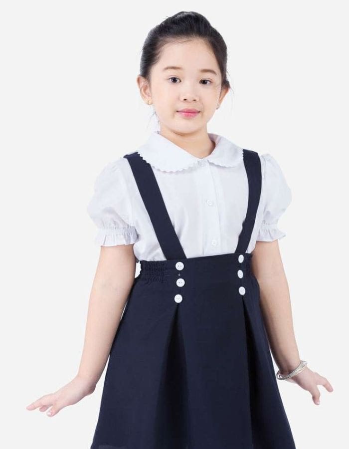 Top 10 mẫu đồng phục học sinh bé gái thiết kế đẹp dễ thương