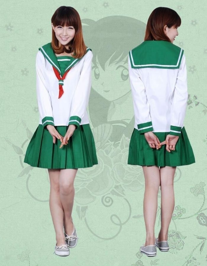 Mẫu đồng phục trong phim hoạt hình Inuyasha