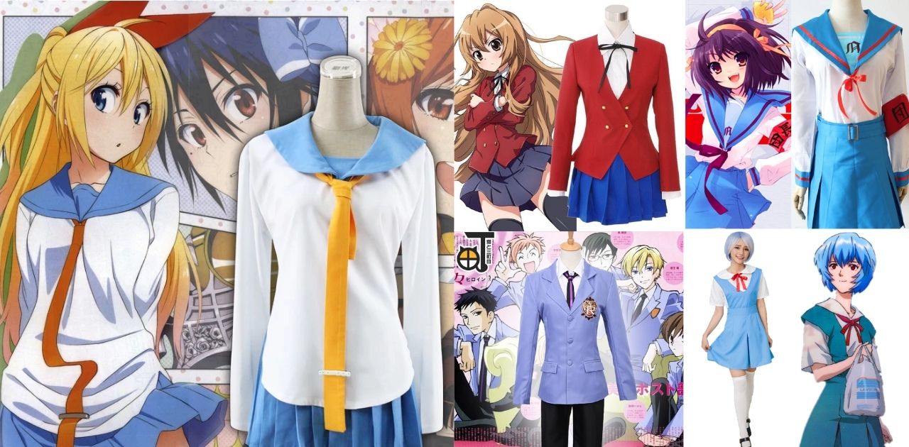 Những bộ đồng phục nữ sinh trong các bộ phim anime nổi tiếng