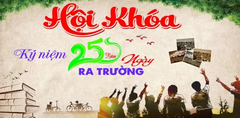 Thông báo họp lớp thường niên kỷ niệm 25 năm ra trường