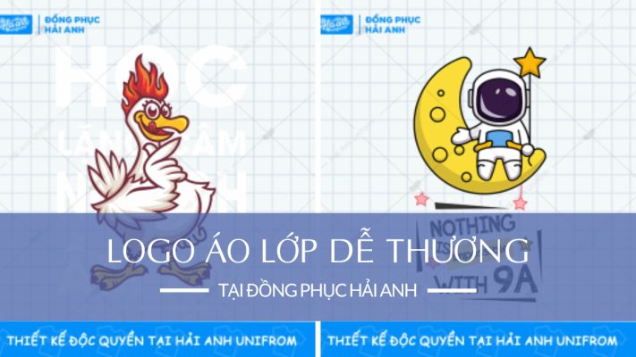 Logo áo lớp dễ thương