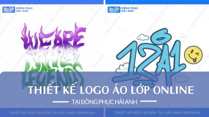 Làm logo áo lớp