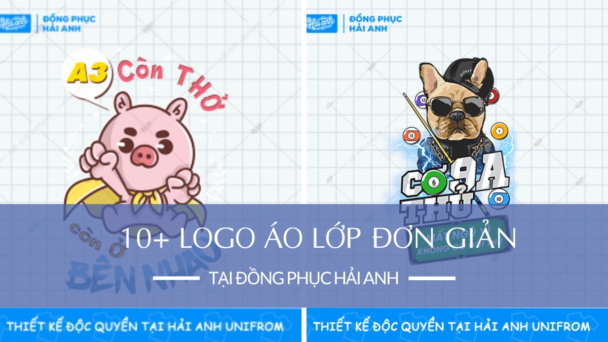 Logo áo lớp đẹp đơn giản