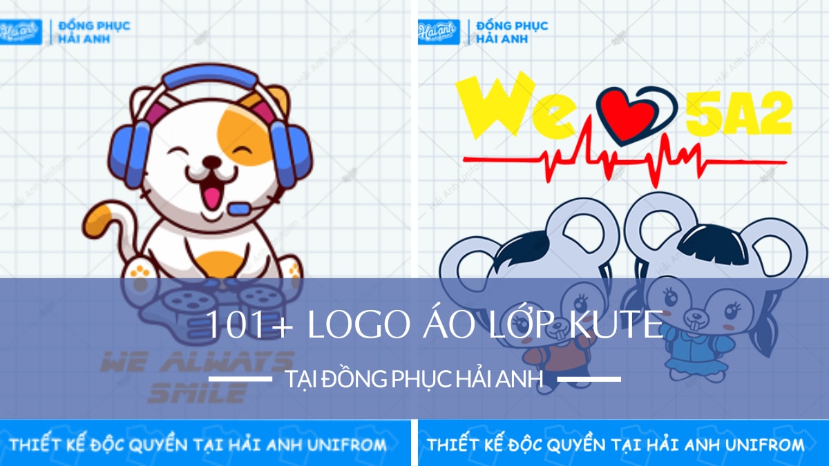 Logo áo lớp kute