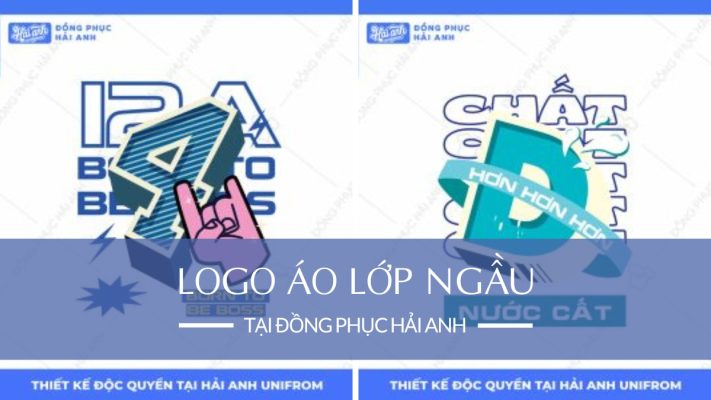 Logo áo lớp ngầu