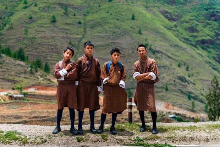 Những bộ đồng phục học sinh đẹp nhất tại đất nước Bhutan