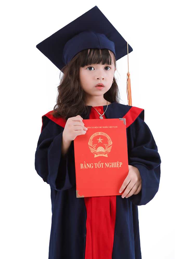 Thuê áo tốt nghiệp dành cho các bé cấp 1 tại Vest Hà Nội