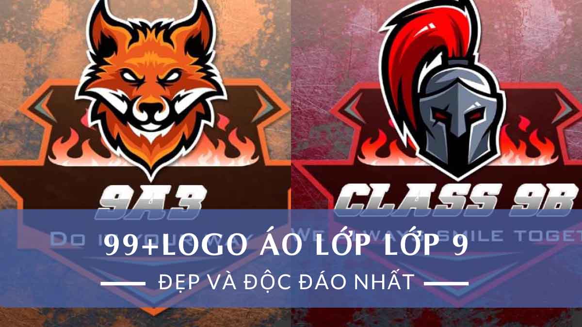 logo áo lớp 9