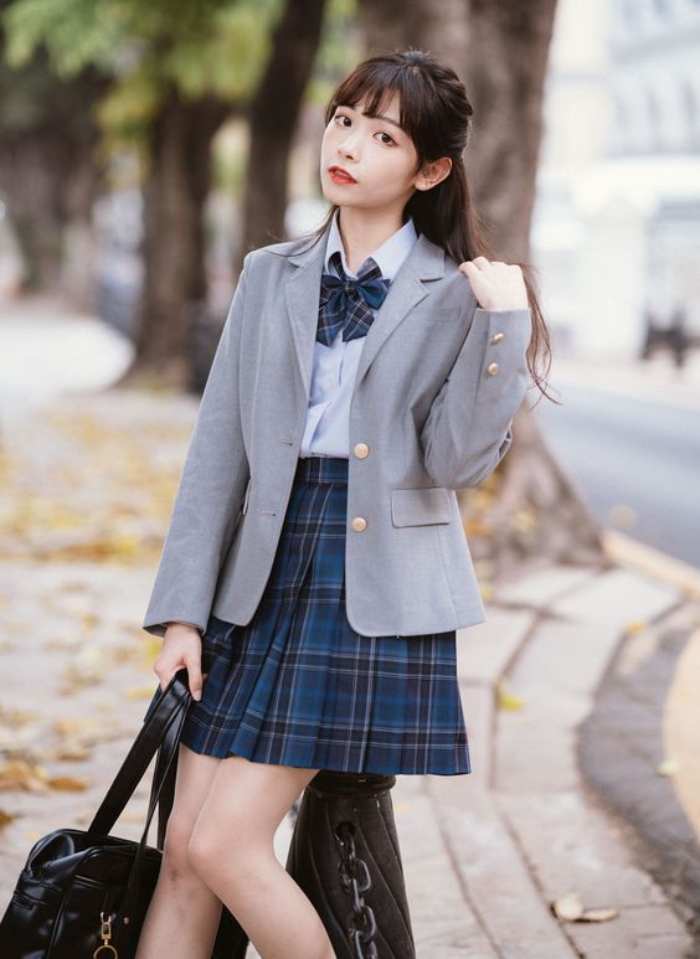 Mẫu đồng phục học sinh nữ Nhật Bản thiết kế tại Teefit