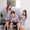 Mẫu Áo Lớp Good Vibes Màu Xám